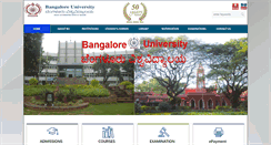 Desktop Screenshot of bangaloreuniversity.ac.in